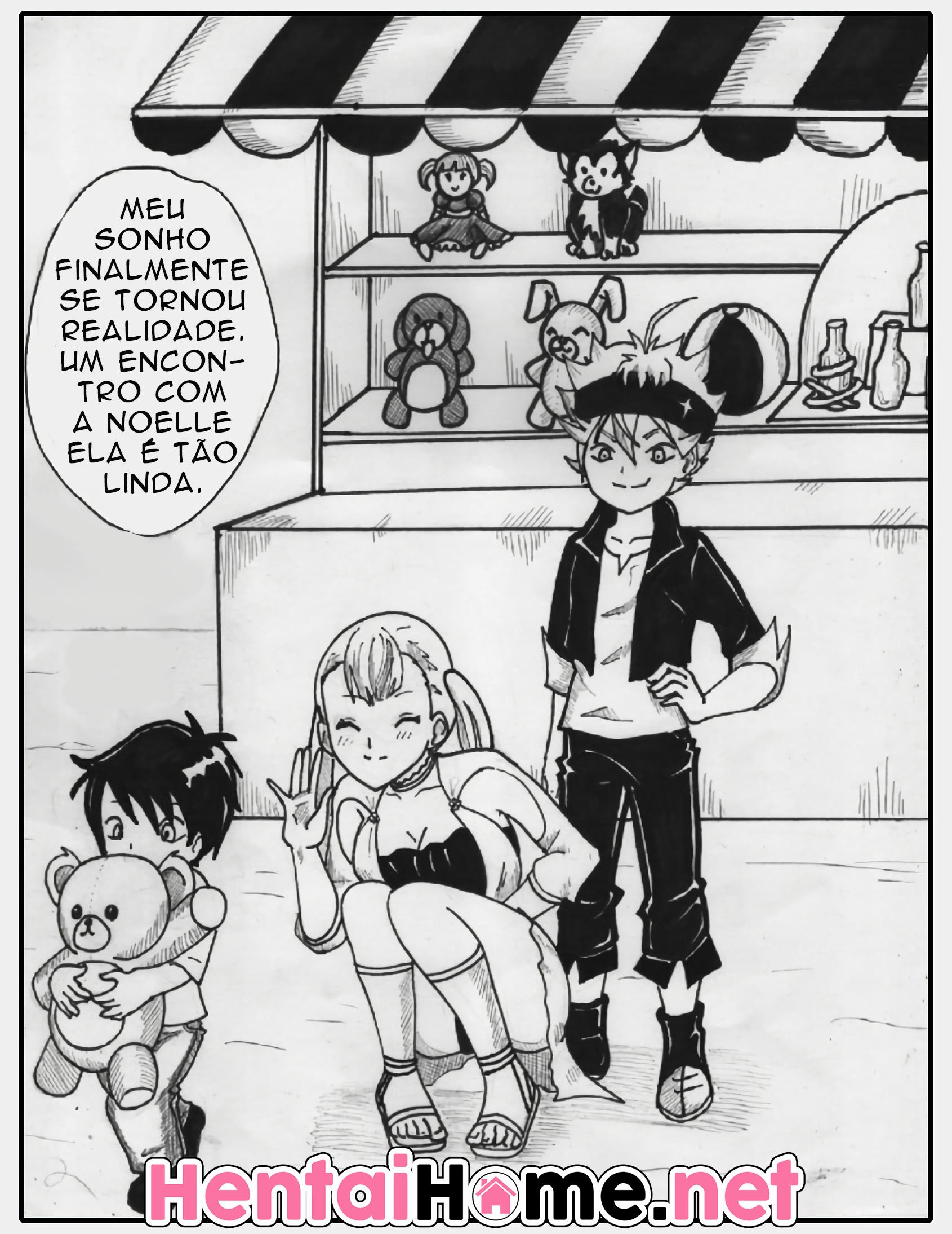 Asta Enfia Sua Piroca na Buceta da Piranha da Noelle em Black Clover Hentai HQ Brasileiro