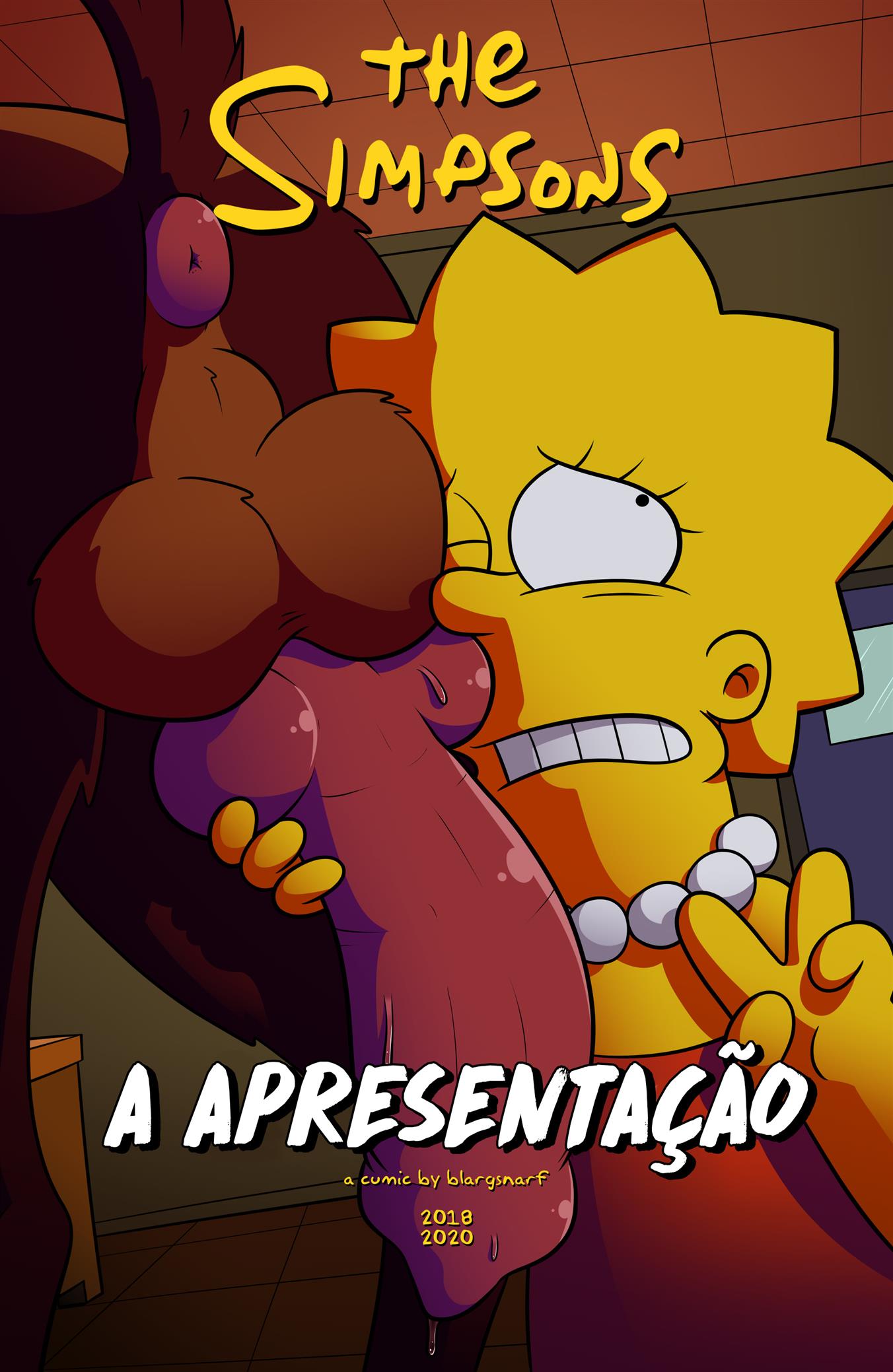 A Safadeza de Lisa – Ralphie, Agente Sniffy e a Foda na Escola! HQ Simpsons Pornô em HQ Brasileiro