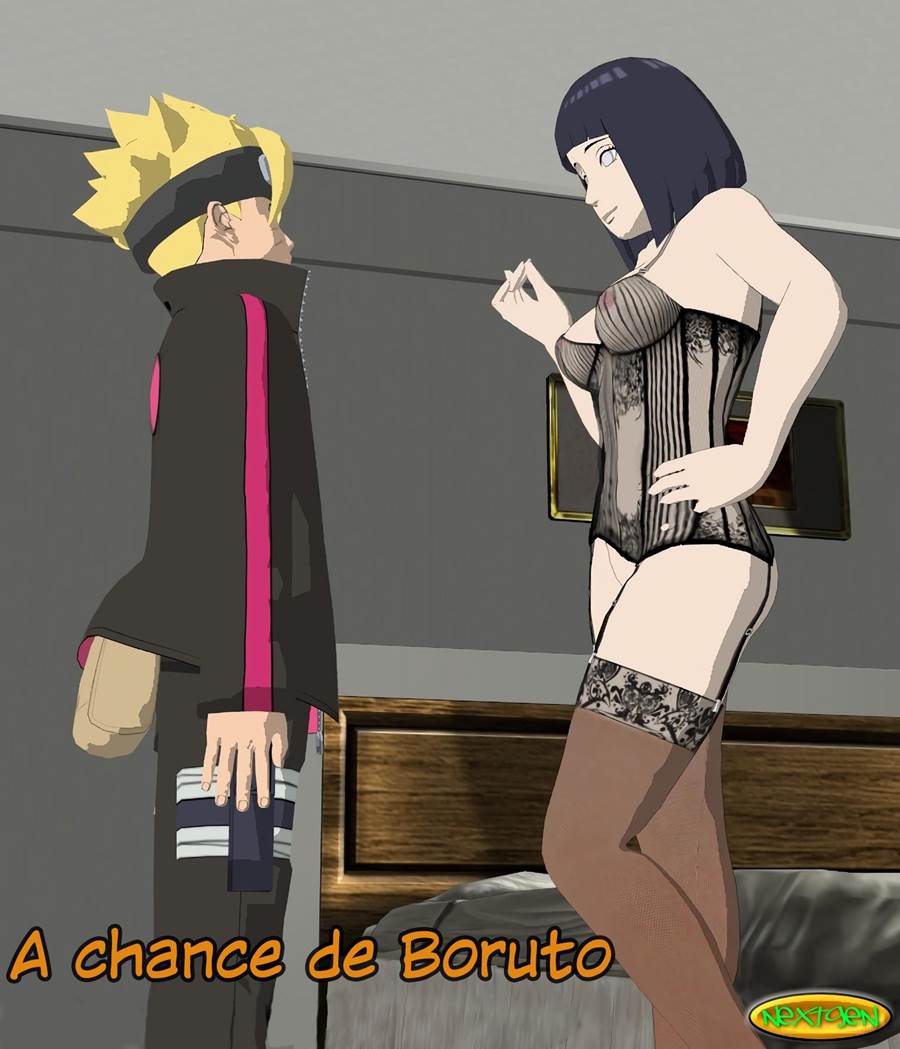 Boruto Enraba a Mamãe Hinata: Hentai HQ Brasileiro