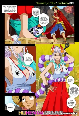 A Piranha de One Piece: Yamato Mostra sua Verdadeira Identidade para Luffy – Em Hentai HQ Brasileiro