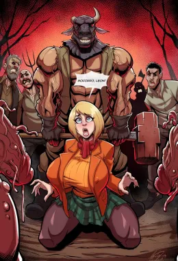 Ashley piranha nas mãos dos Ganados – Resident Evil Hentai HQ Brasileiro