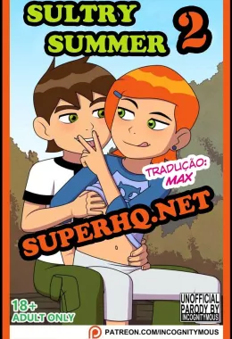 Ben 10: Verão Caliente VL.2 – Piranha da Gwen Sedenta por Incesto em HQ Brasileiro
