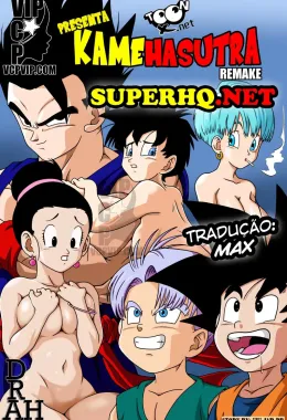Dragon Ball Z Porno: Kamehasutra – Chi Chi e os Pervertidos do Dragon Ball em uma Sacanagem Inesquecível em HQ Brasileiro