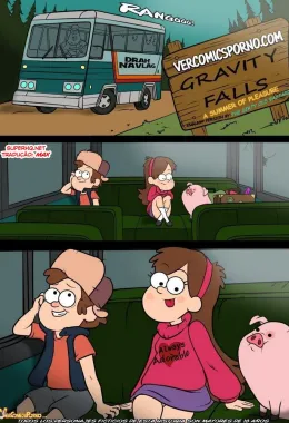 Gravity Falls, Uma Vez de Prazer VL.1 – Festa de Bem-Vindos com Muitas Piranhas Prontas para Fuder em HQ Brasileiro!