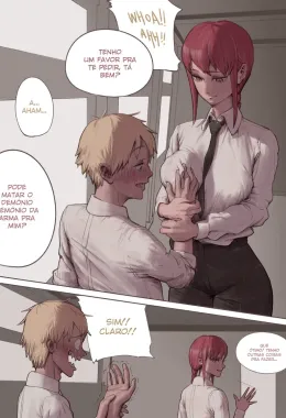 Makima, a Piranha do Chainsaw Man, Encara Rola de Demônio – HQ Hentai