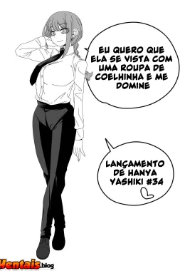 Makima Coelhinha Safada Querendo Rola em Hentai HQ Brasileiro