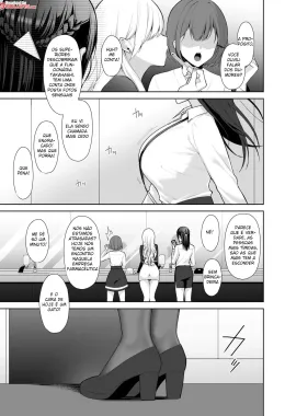 Patrão descobre segredo da funcionária piranha em Hentai HQ Brasileiro
