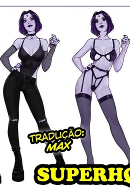 Ravena Piranha: Massagem Erótica do Mutano em Hentai HQ Brasileiro
