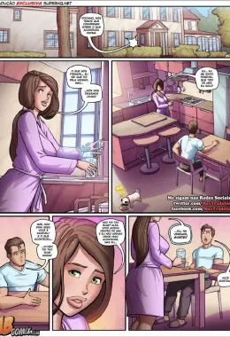 Transando com a Mamãe no Café da Manhã – Hentai HQ Brasileiro
