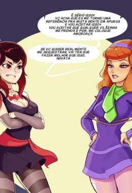 Velma e Daphne: Putaria Entre Piranhas em HQ Brasileiro