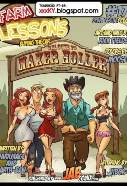 Quadrinhos Eróticos Incesto Pai E Filha Lições da Fazenda 17 – Quadrinhos Pornô – Completo