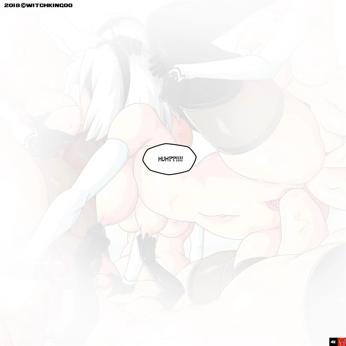 2B e o vírus sexual – Futanari – Ler Quadrinho Completos