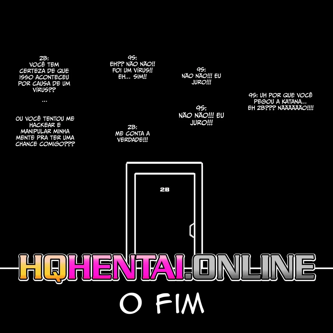 2B e o vírus sexual – Futanari – Ler Quadrinho Completos