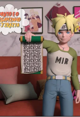 Boruto e o pergaminho do Jiraiya – Hentai Incesto – Ler Quadrinho Porno PT-BR