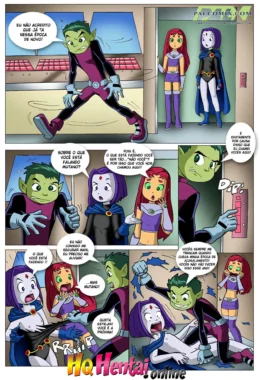 Época de Acasalamento do Mutano – Jovens Titãs Hentai – Ler Quadrinho Porno PT-BR