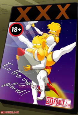 Para o planeta orgasmo – Lisa Simpson Hentai – Ler Quadrinho Porno PT-BR