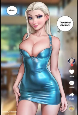 TikTok da Elsa – Frozen Hentai – Tradução Nacional