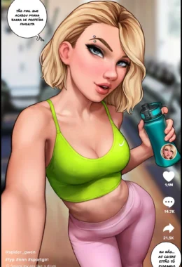 TikTok da Gwen – Homem Aranha Pornô – SuperHQ