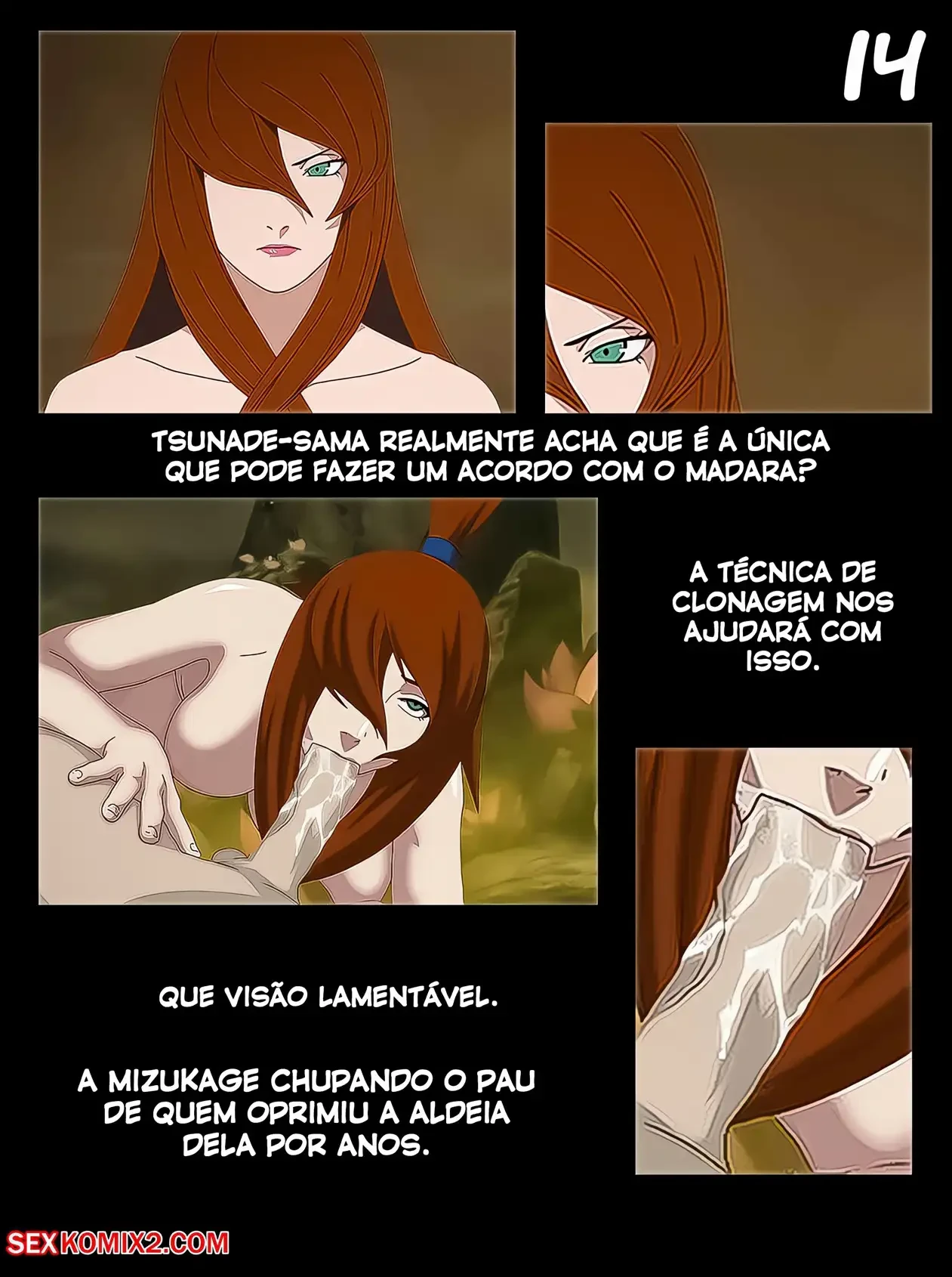 A Armadilha das Kunoichis &ndash; Boquete &ndash; Quadrinho em Portugu&ecirc;s PT-BR