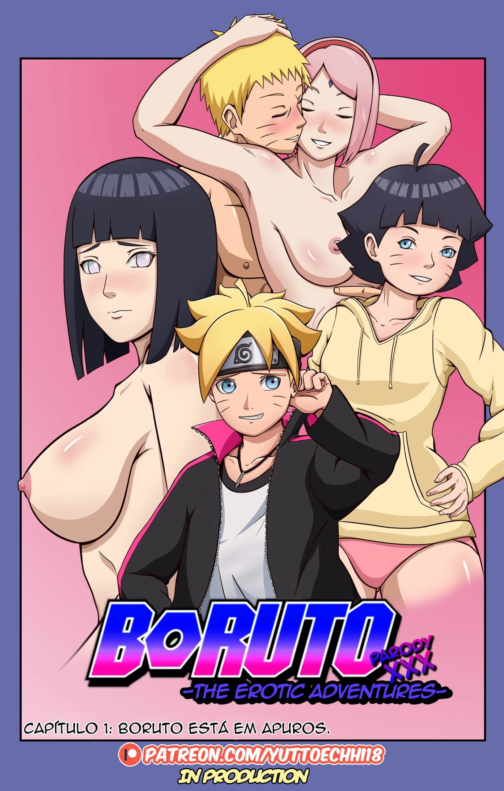 A aventura pervertida de Boruto &ndash; Pau Grande &ndash; Completo
