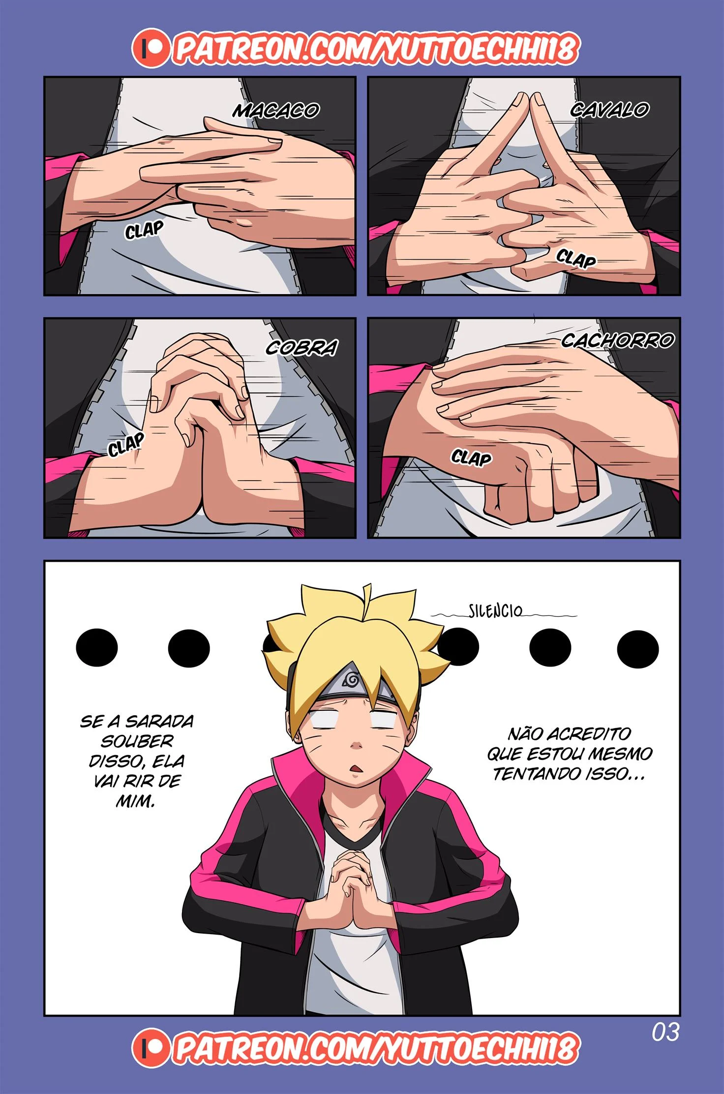 A aventura pervertida de Boruto &ndash; Pau Grande &ndash; Completo