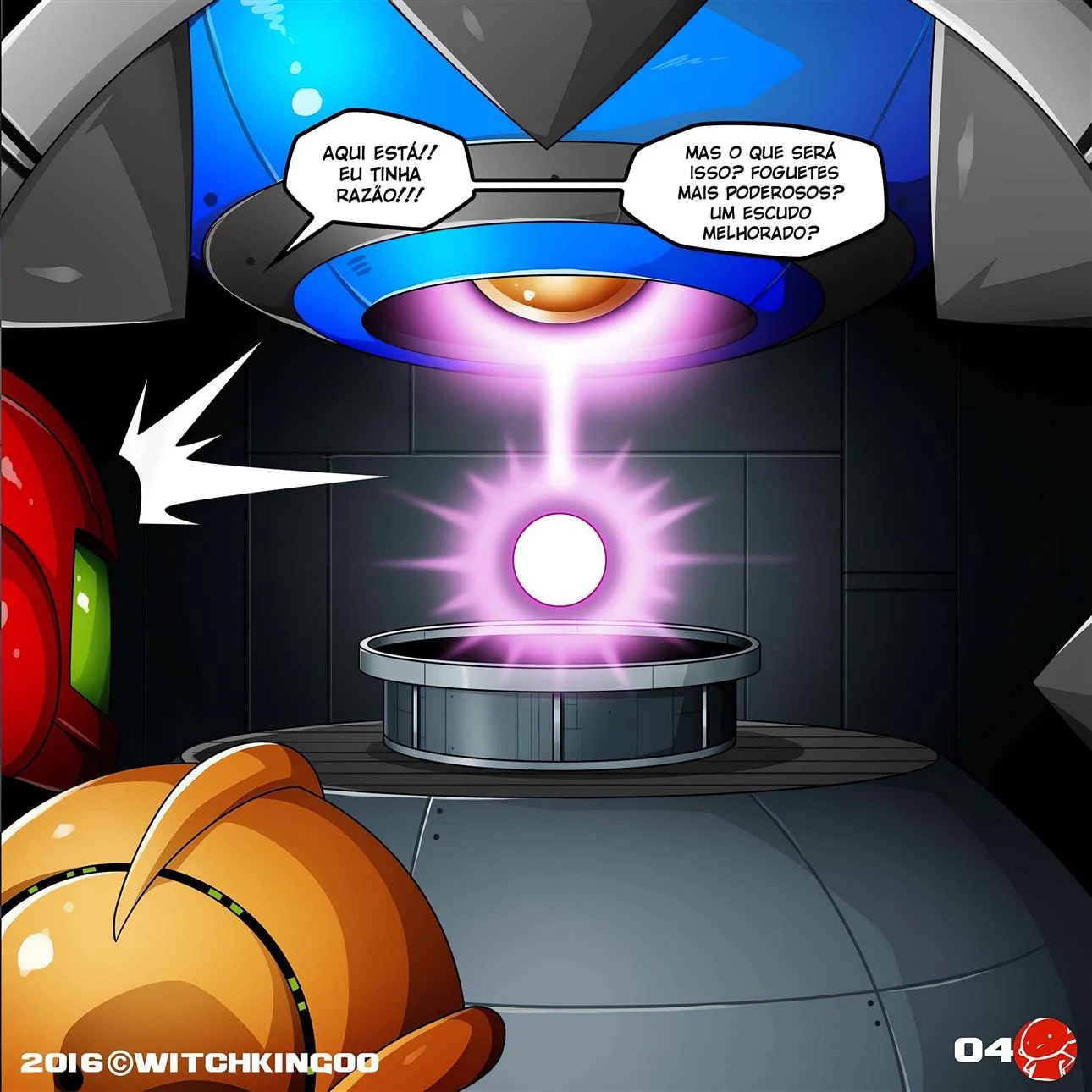 A Aventura Pervertida de Samus &ndash; Metroid Hentai &ndash; Quadrinho De Sexo Em PT-BR