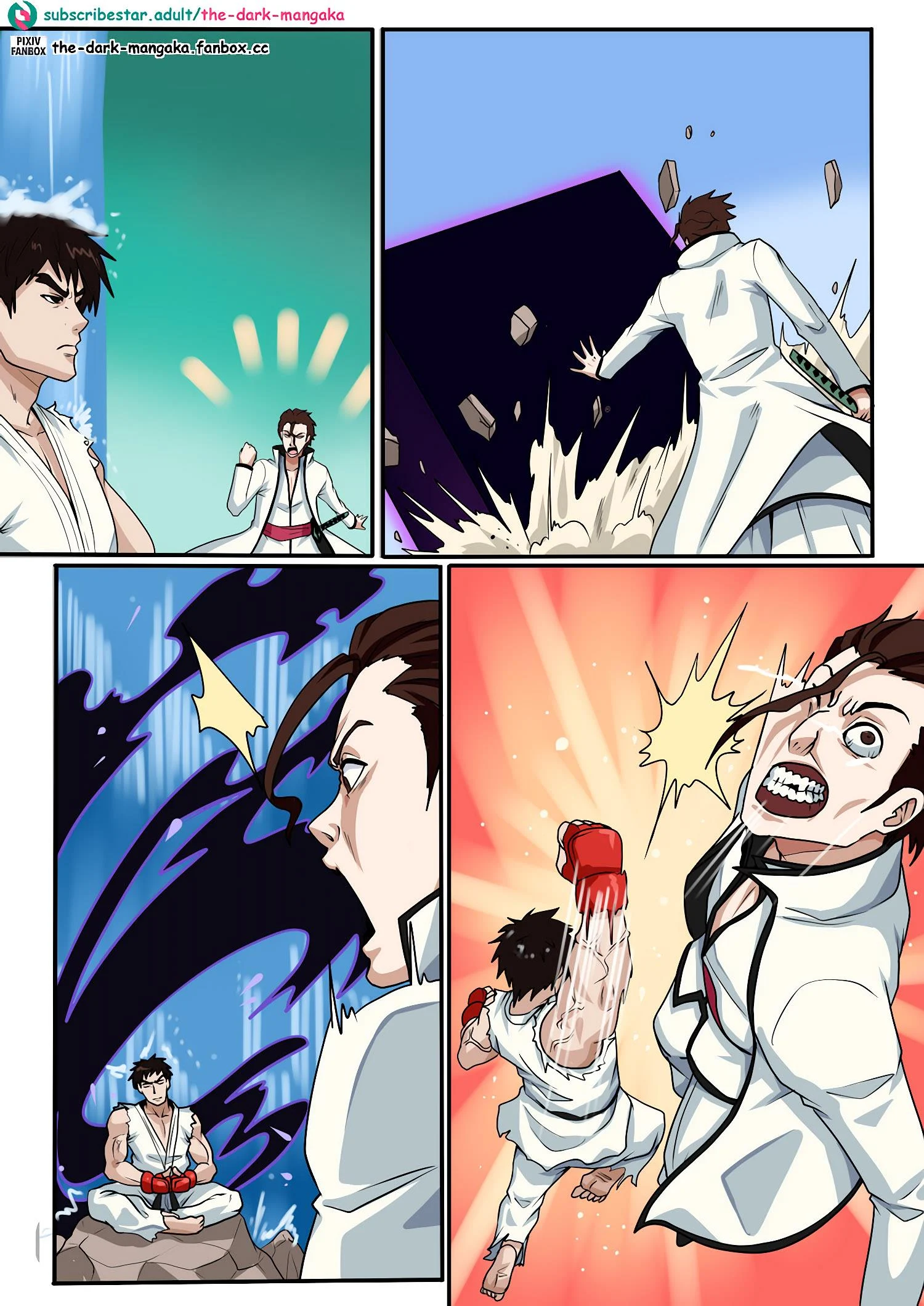 A bandana m&aacute;gica &ndash; Street Fighter Hentai &ndash; Ler Quadrinho Completos