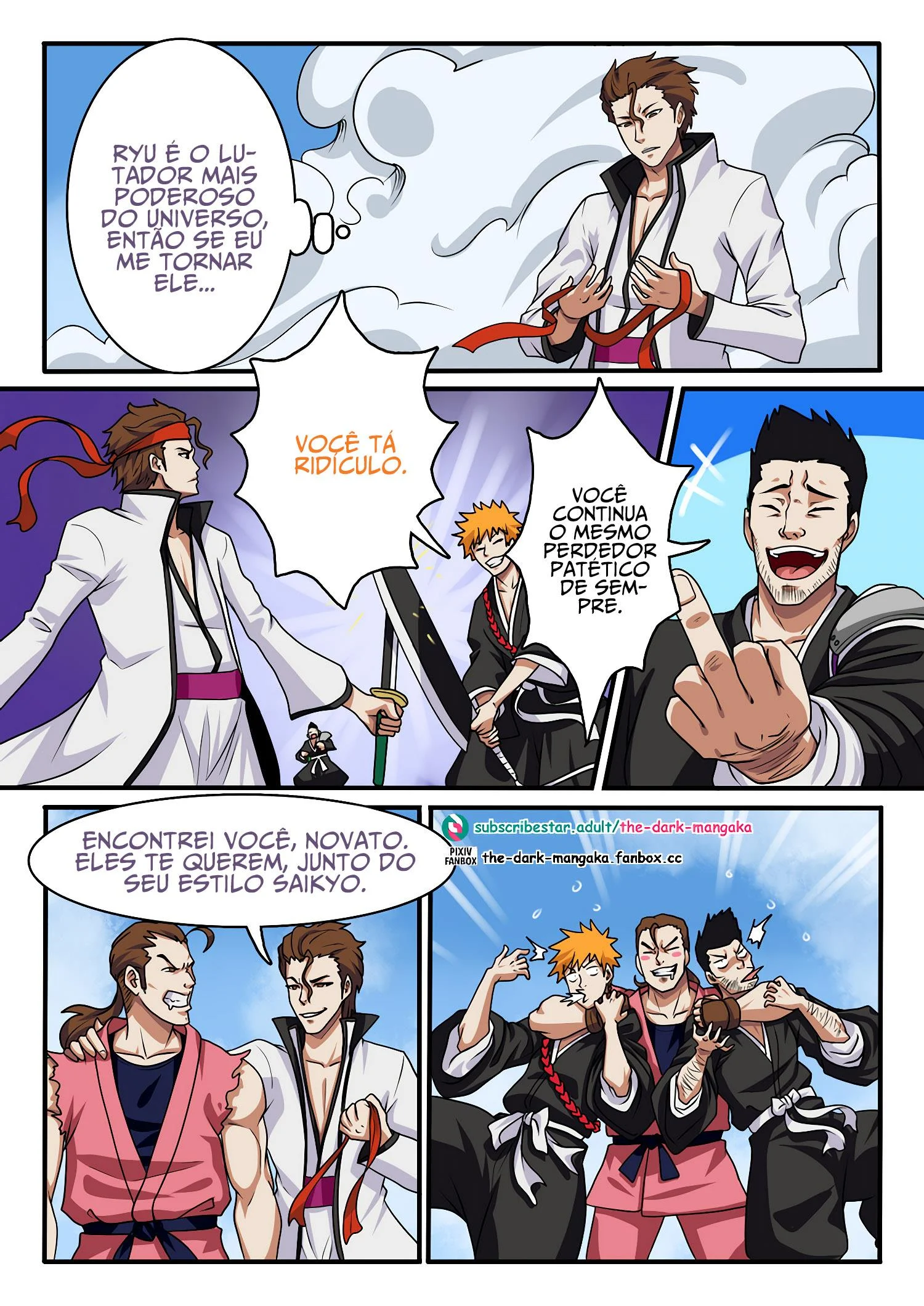 A bandana m&aacute;gica &ndash; Street Fighter Hentai &ndash; Ler Quadrinho Completos