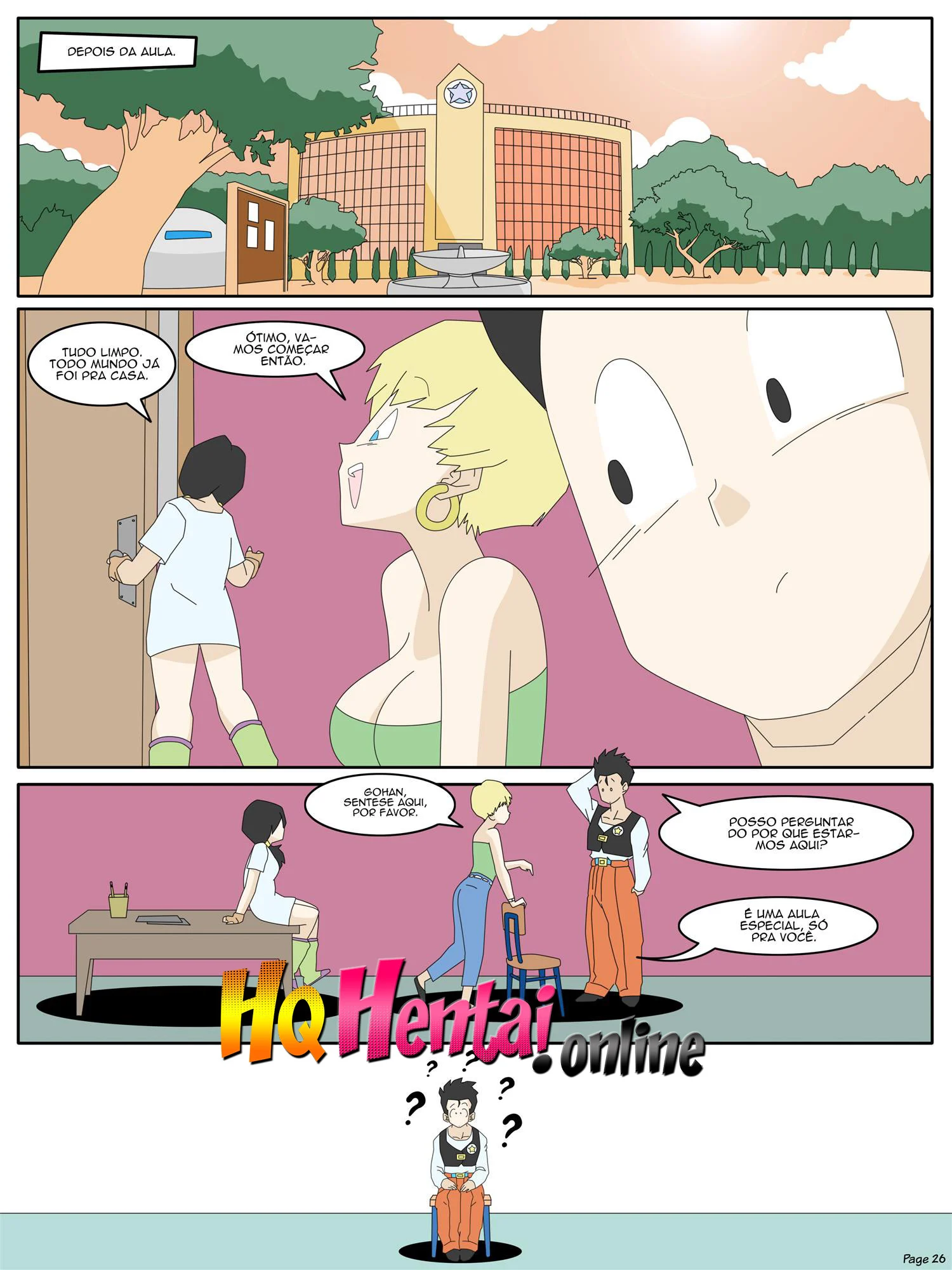 A chantagem de Videl &ndash; Peit&otilde;es &ndash; Hentai em Portugu&ecirc;s