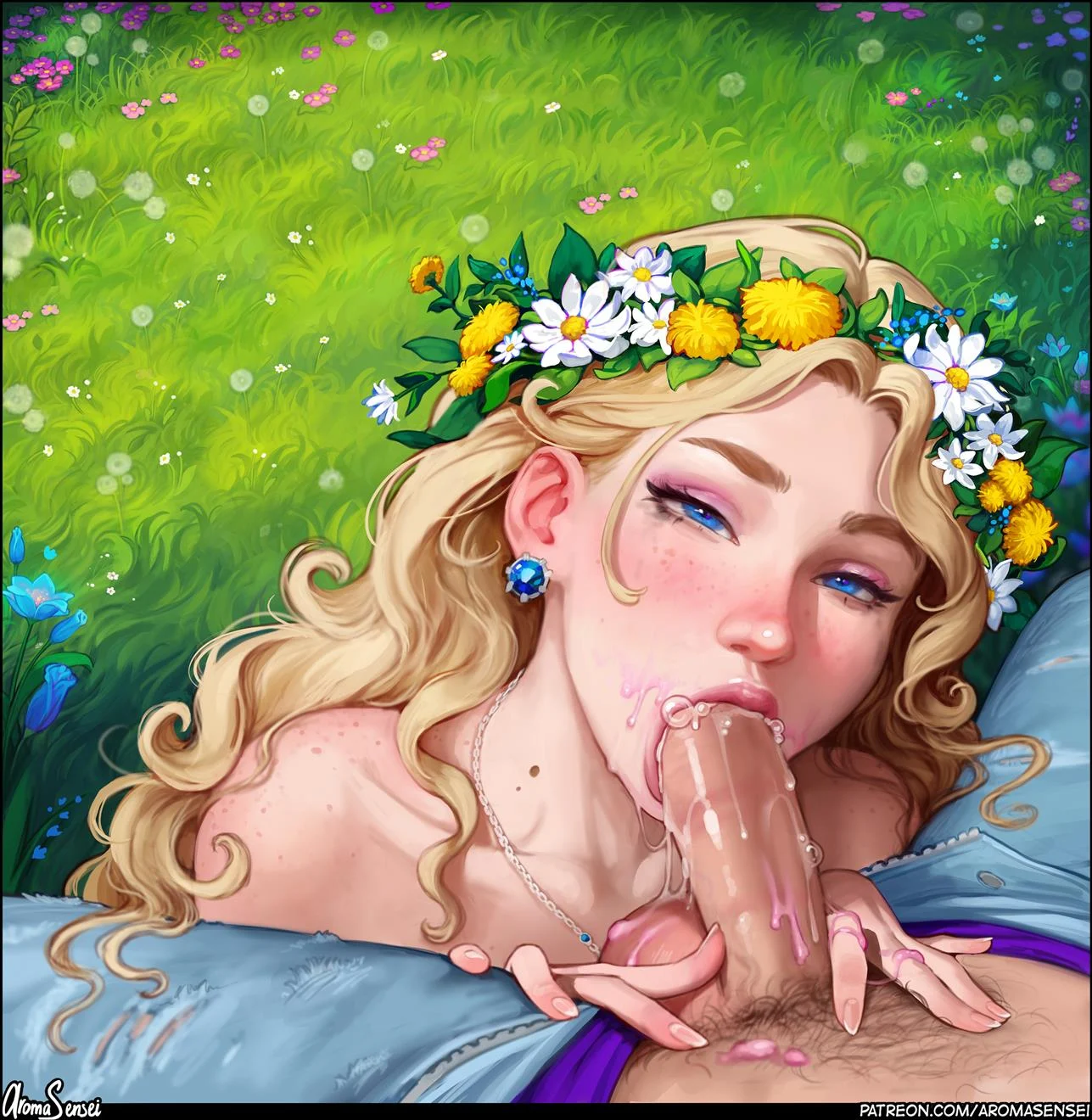 A Dança das Flores – Loira – Sem Censura A Dança das Flores – Loira – Sem Censura