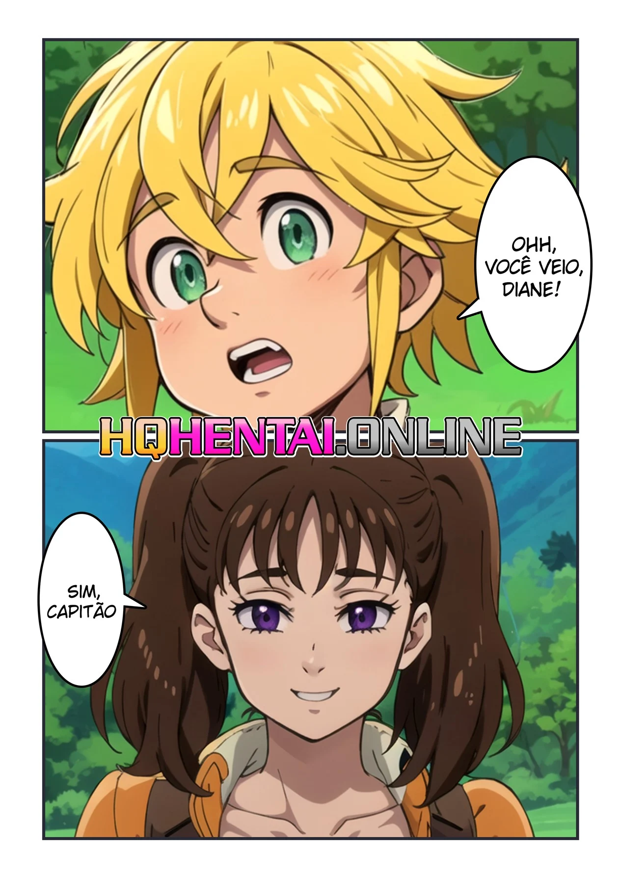 A Espanhola de Diane &ndash; Diane Hentai &ndash; Todo Traduzido