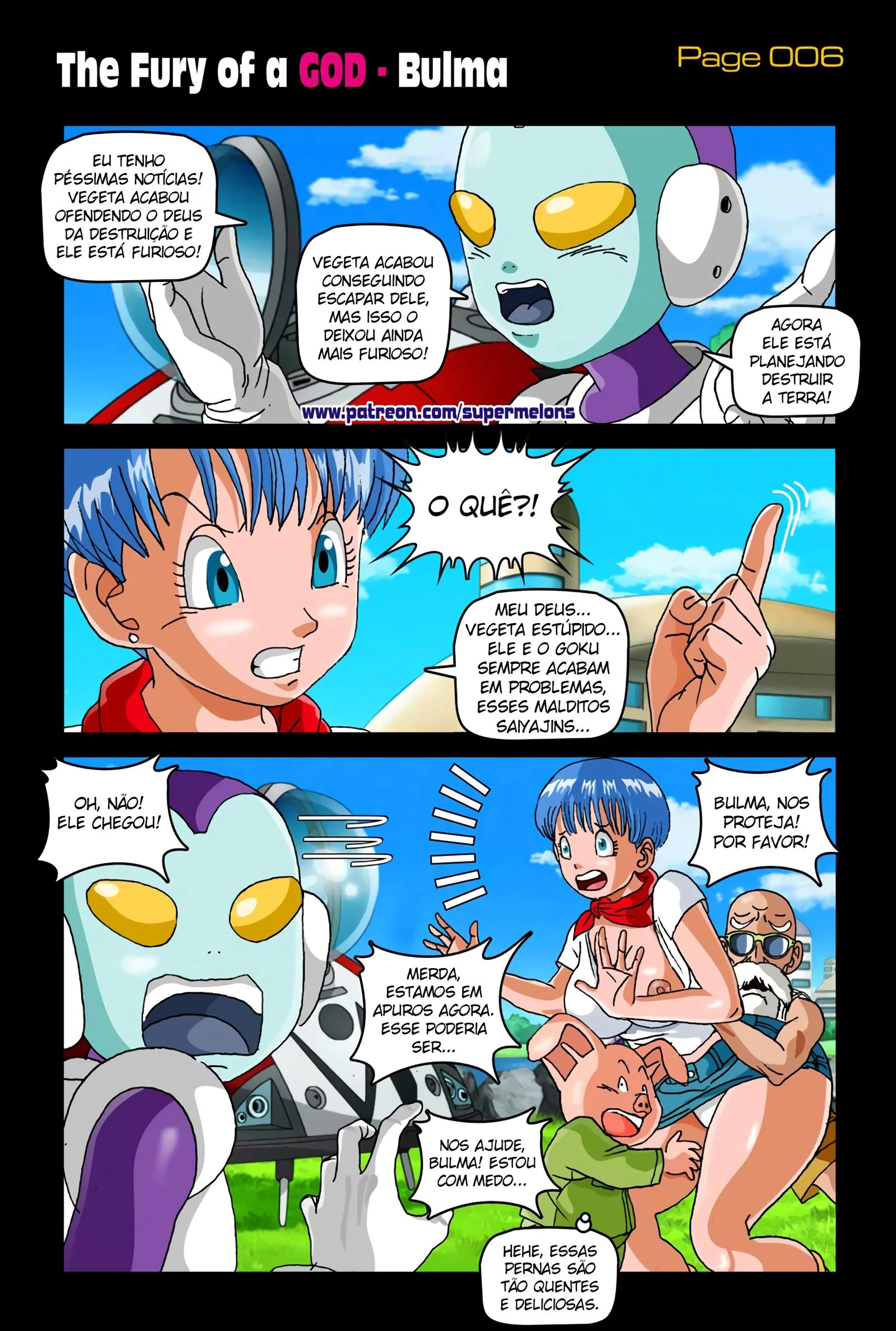 A F&uacute;ria de Bills &ndash; Bulma Hentai &ndash; Sem Censura
