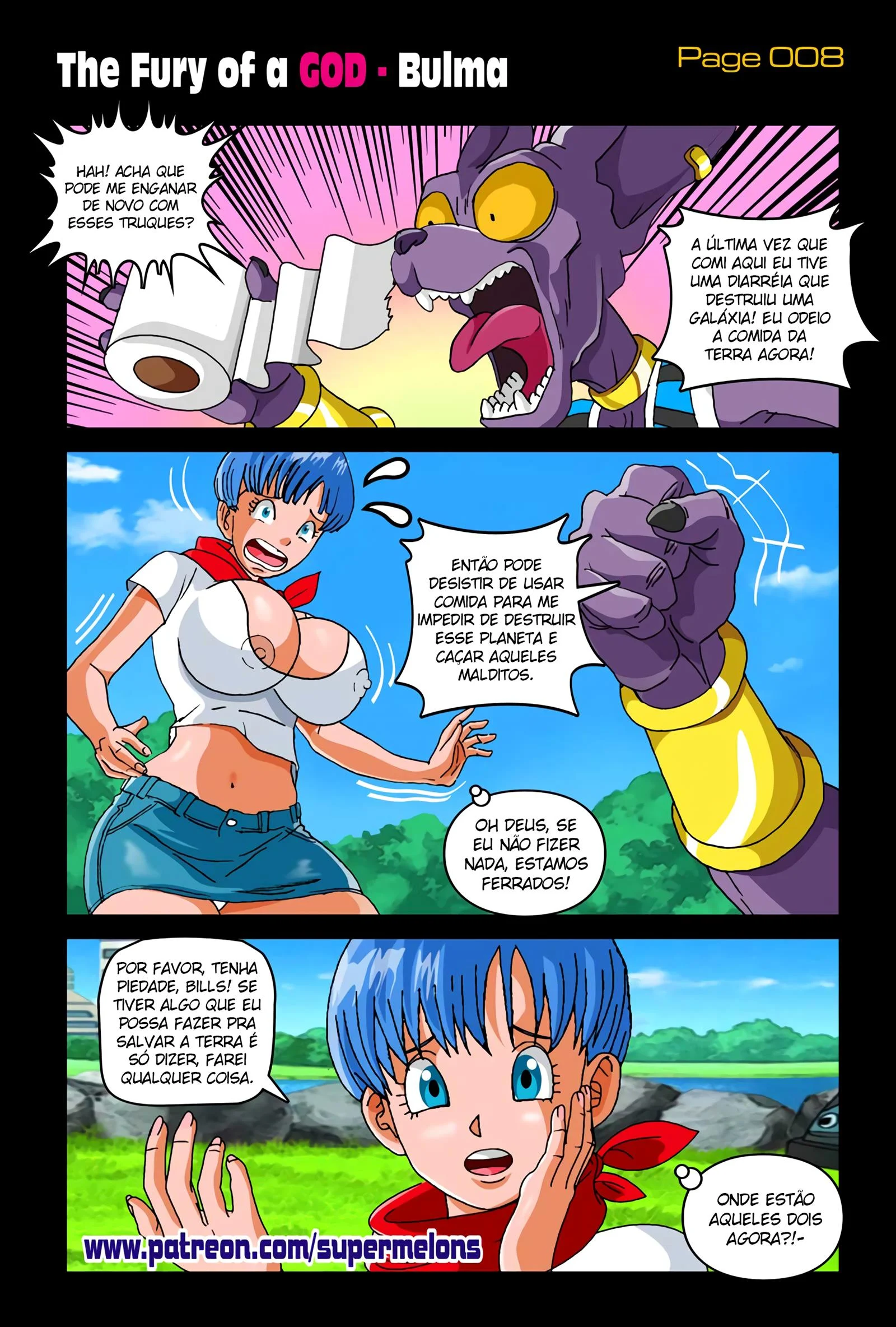 A F&uacute;ria de Bills &ndash; Bulma Hentai &ndash; Sem Censura