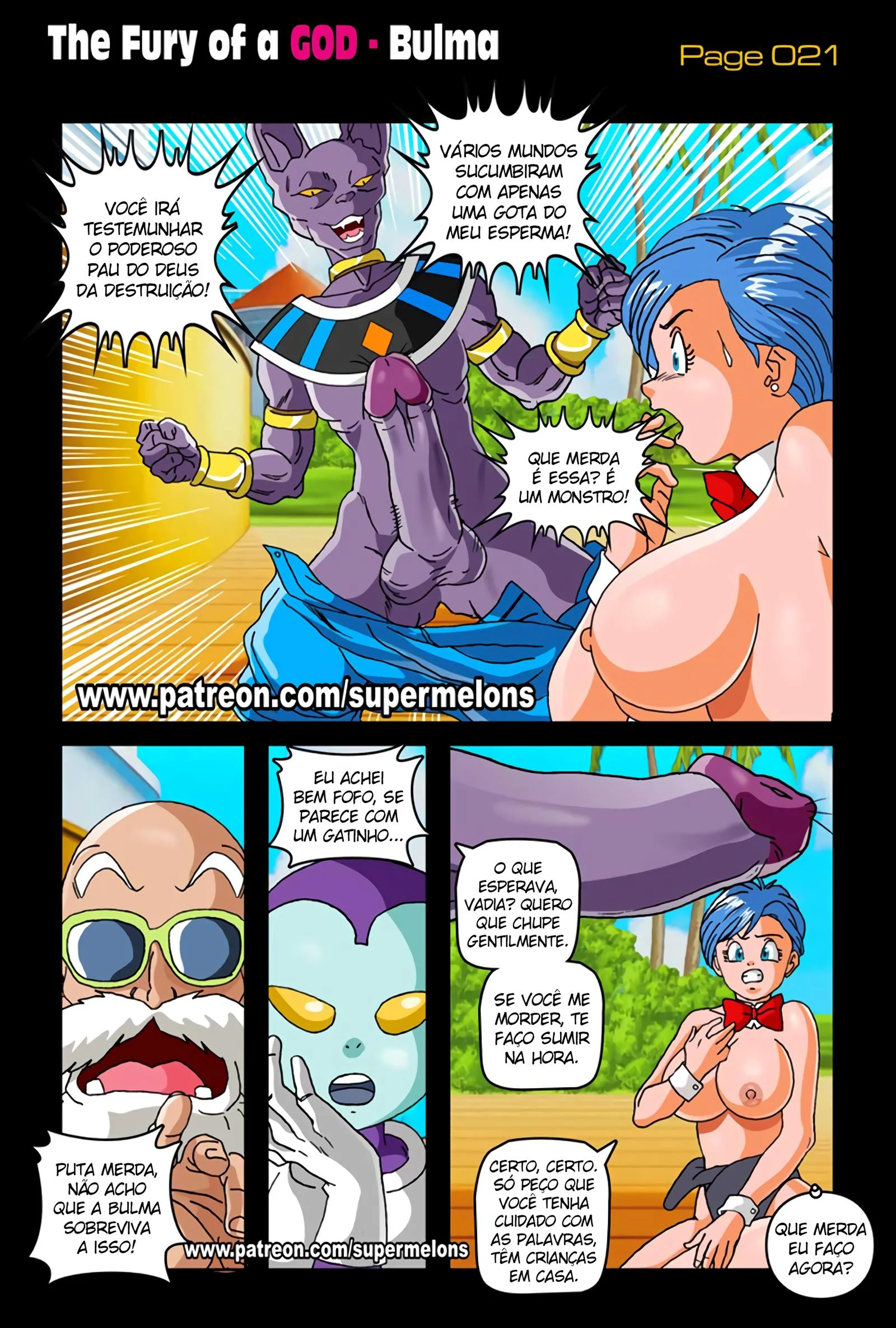 A F&uacute;ria de Bills &ndash; Bulma Hentai &ndash; Sem Censura