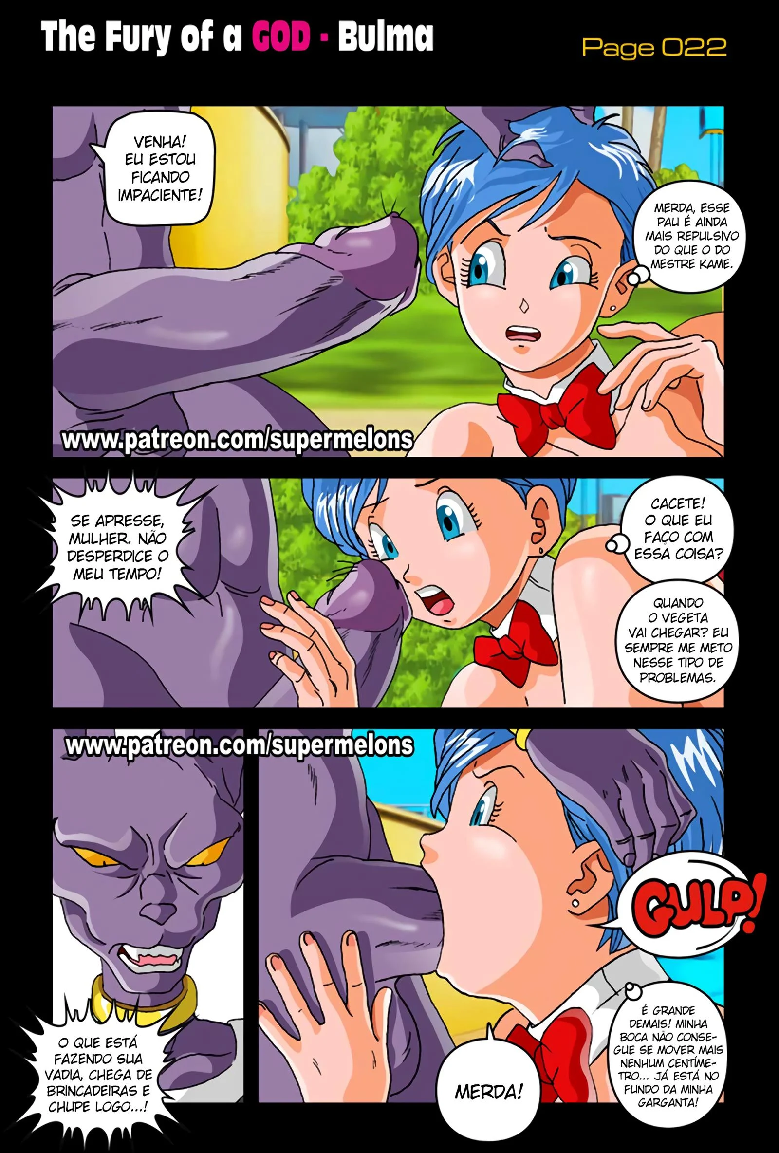 A F&uacute;ria de Bills &ndash; Bulma Hentai &ndash; Sem Censura