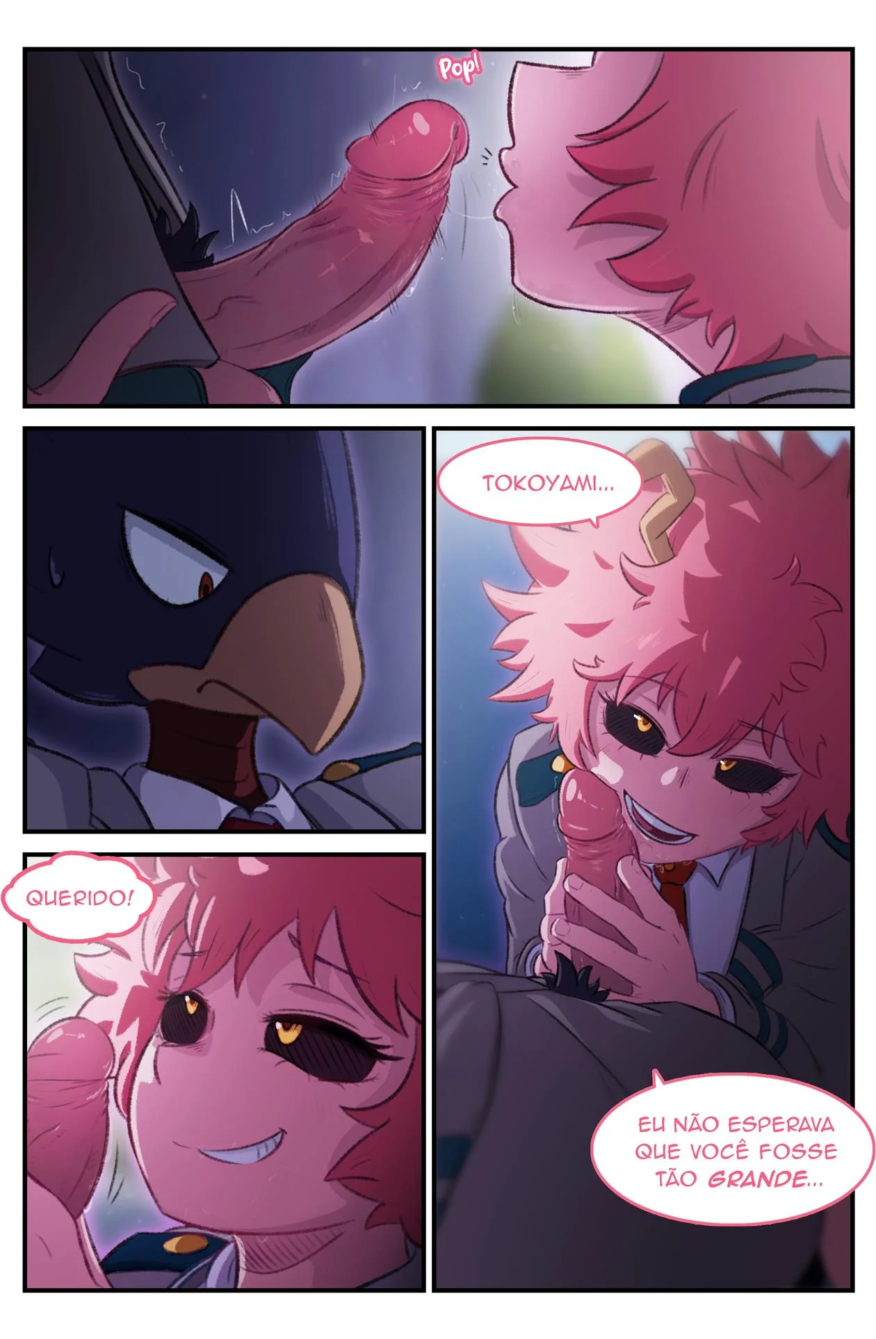 A Gratid&atilde;o de Mina &ndash; Hentai &ndash; Quadrinho De Sexo Em PT-BR