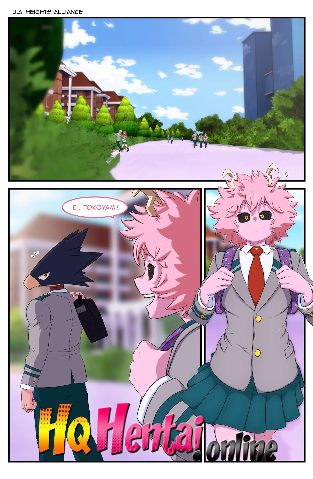 A Gratid&atilde;o de Mina &ndash; Hentai &ndash; Quadrinho De Sexo Em PT-BR