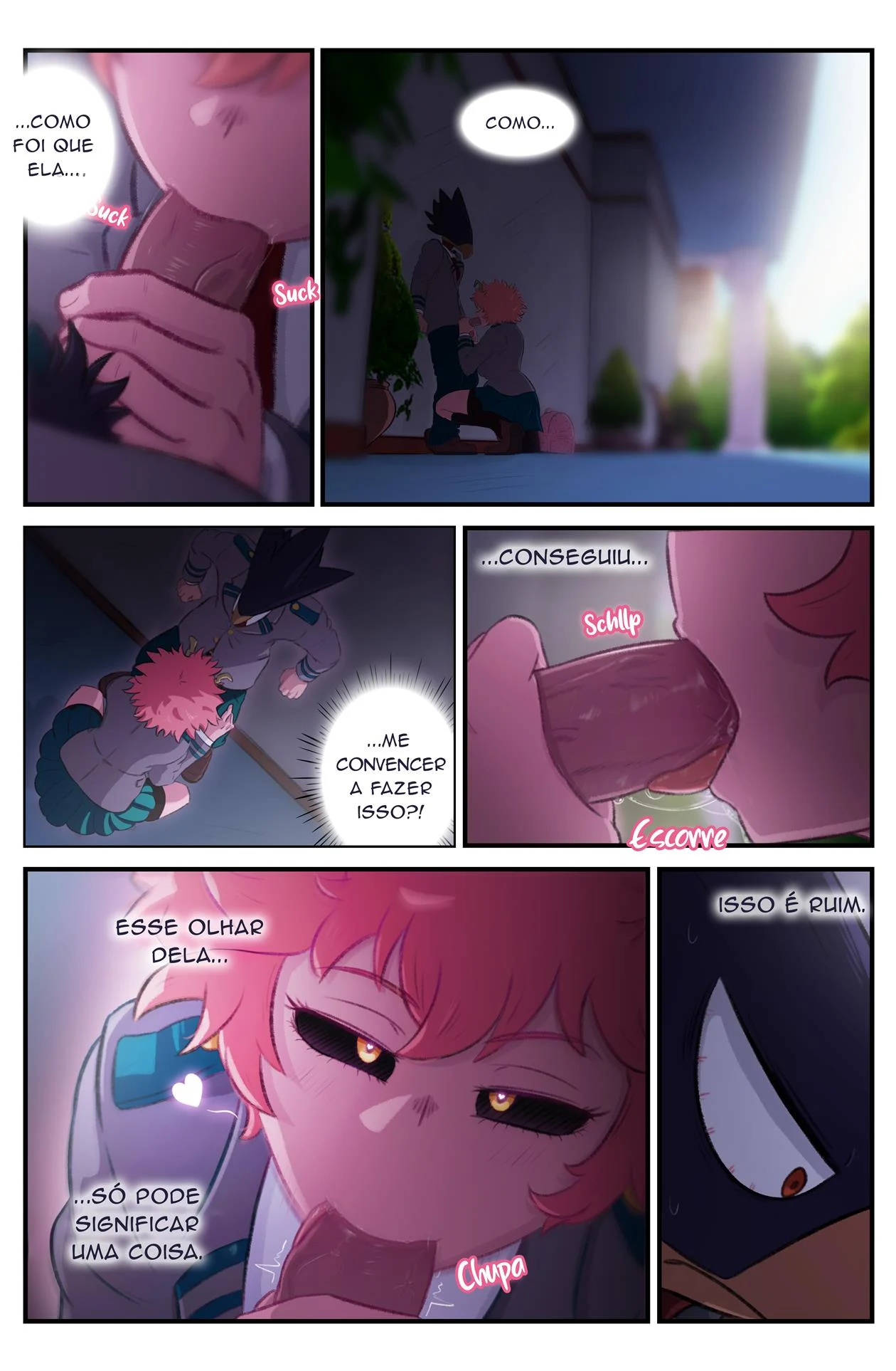 A Gratid&atilde;o de Mina &ndash; Hentai &ndash; Quadrinho De Sexo Em PT-BR