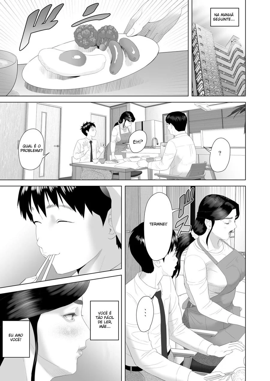 A História de Como eu Vim Acabar Assim com Minha Mãe 3 – Hentai Preto e Branco – Todo em PT-BR