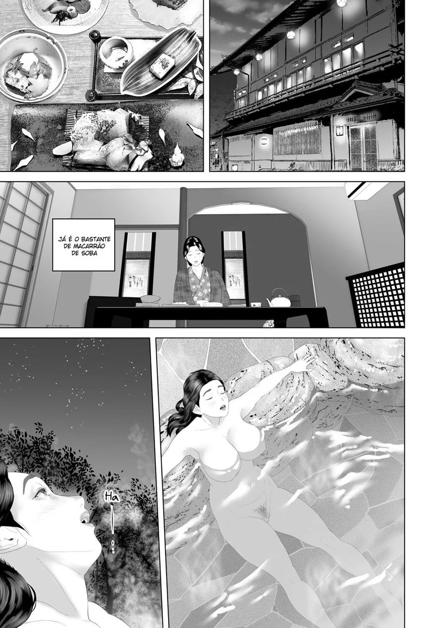 A História de Como eu Vim Acabar Assim com Minha Mãe 3 – Hentai Preto e Branco – Todo em PT-BR