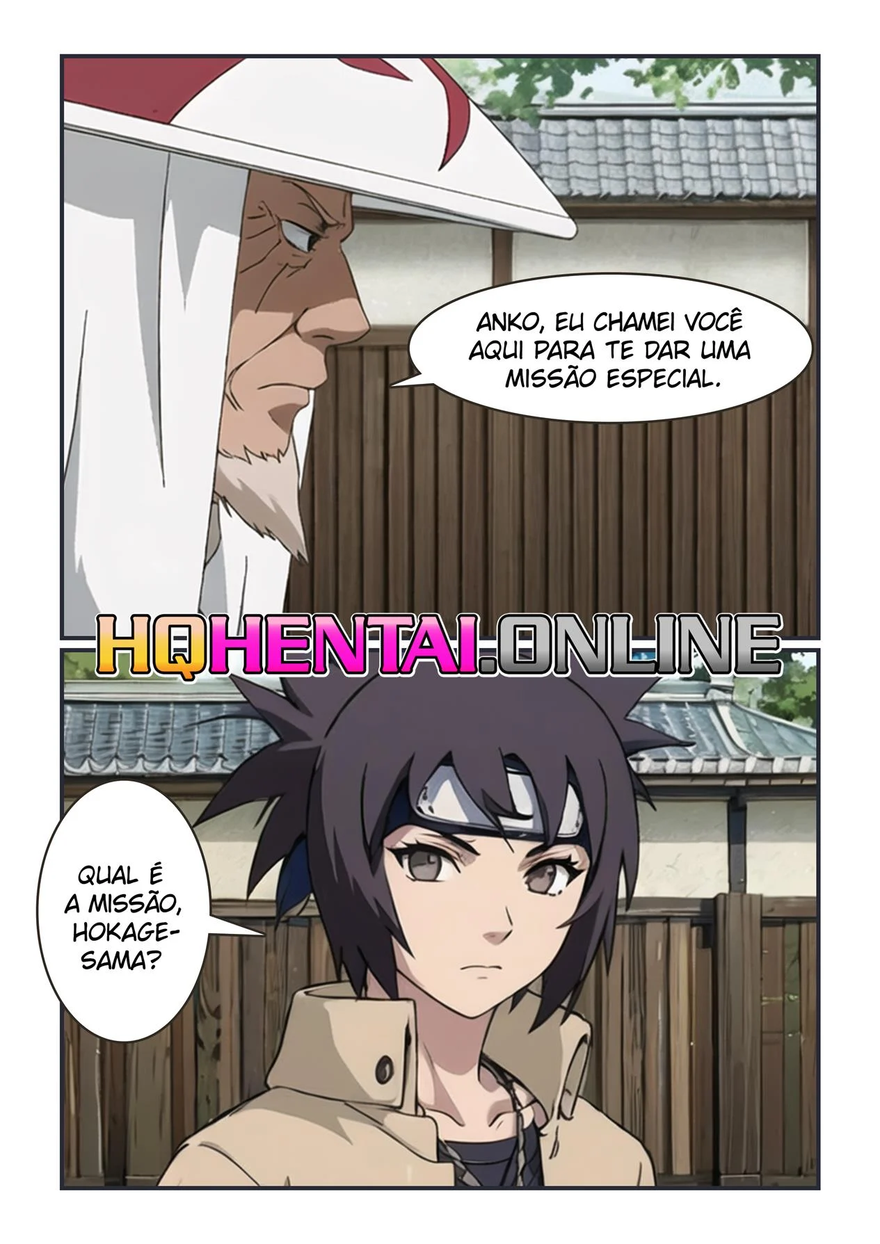 A Missão Secreta de Anko – Peitões – Quadrinho em Português PT-BR