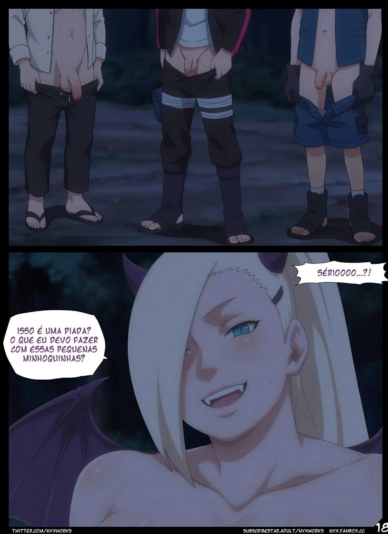 A Noite do Ritual – Hentai Sem Censura – Tradução Completa