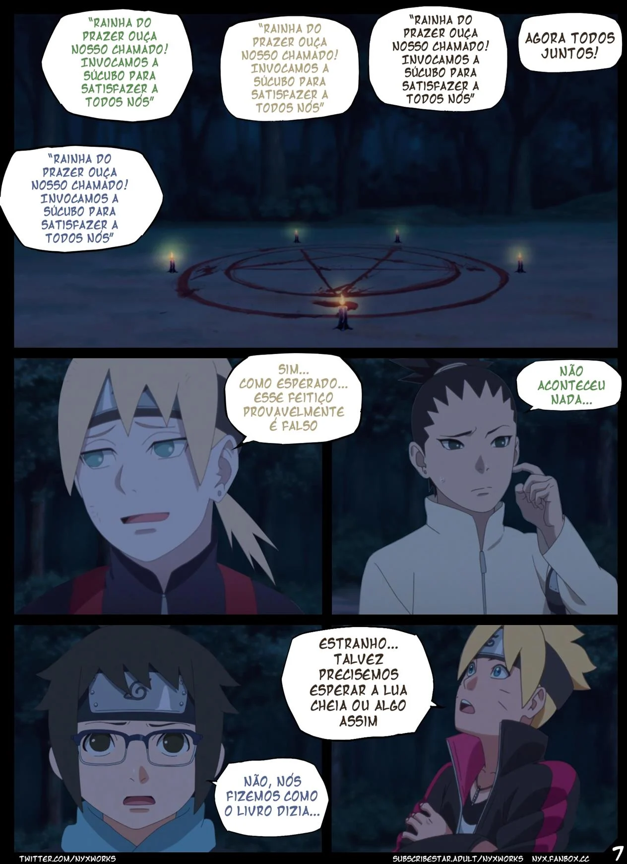 A Noite do Ritual – Hentai Sem Censura – Tradução Completa