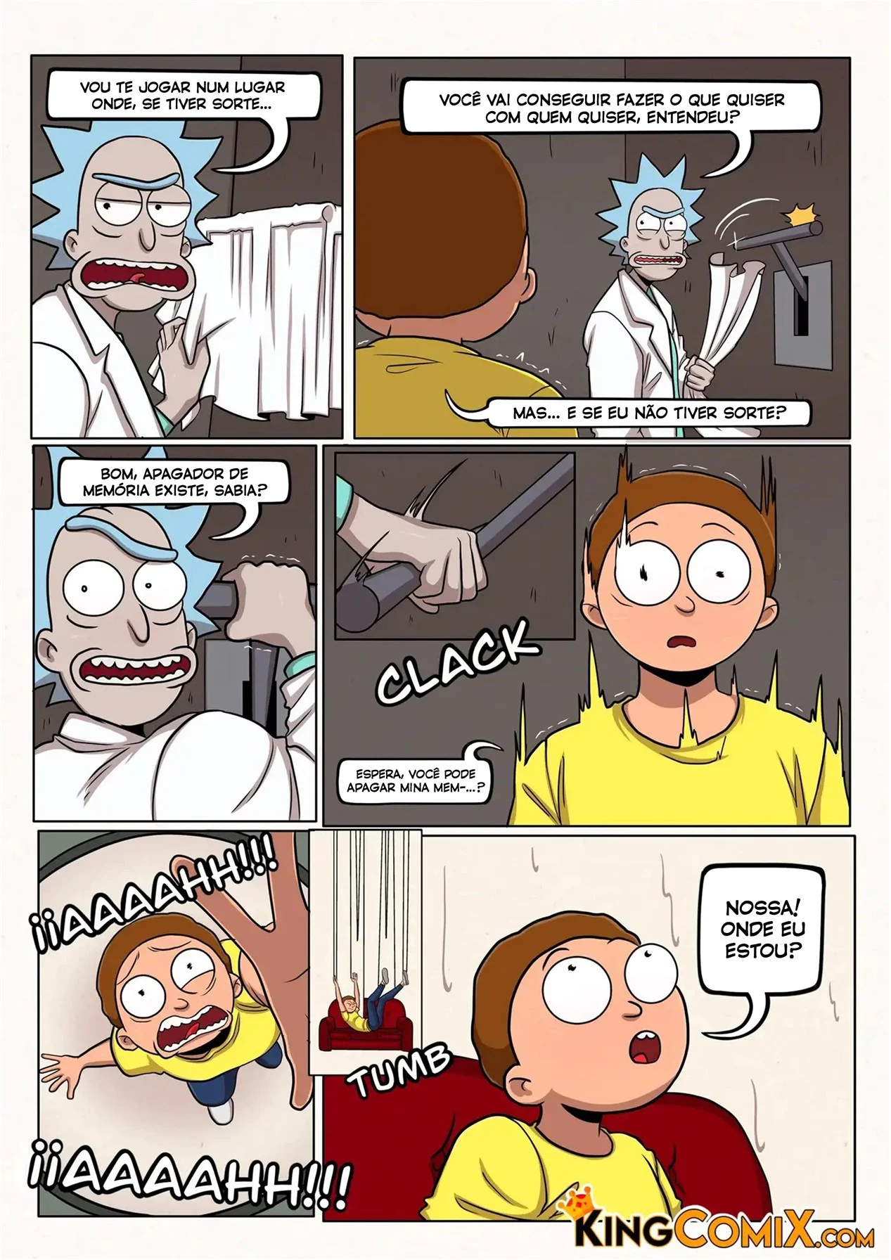 A Nova Vida de Morty &ndash; Cartoon &ndash; Tradu&ccedil;&atilde;o Completa