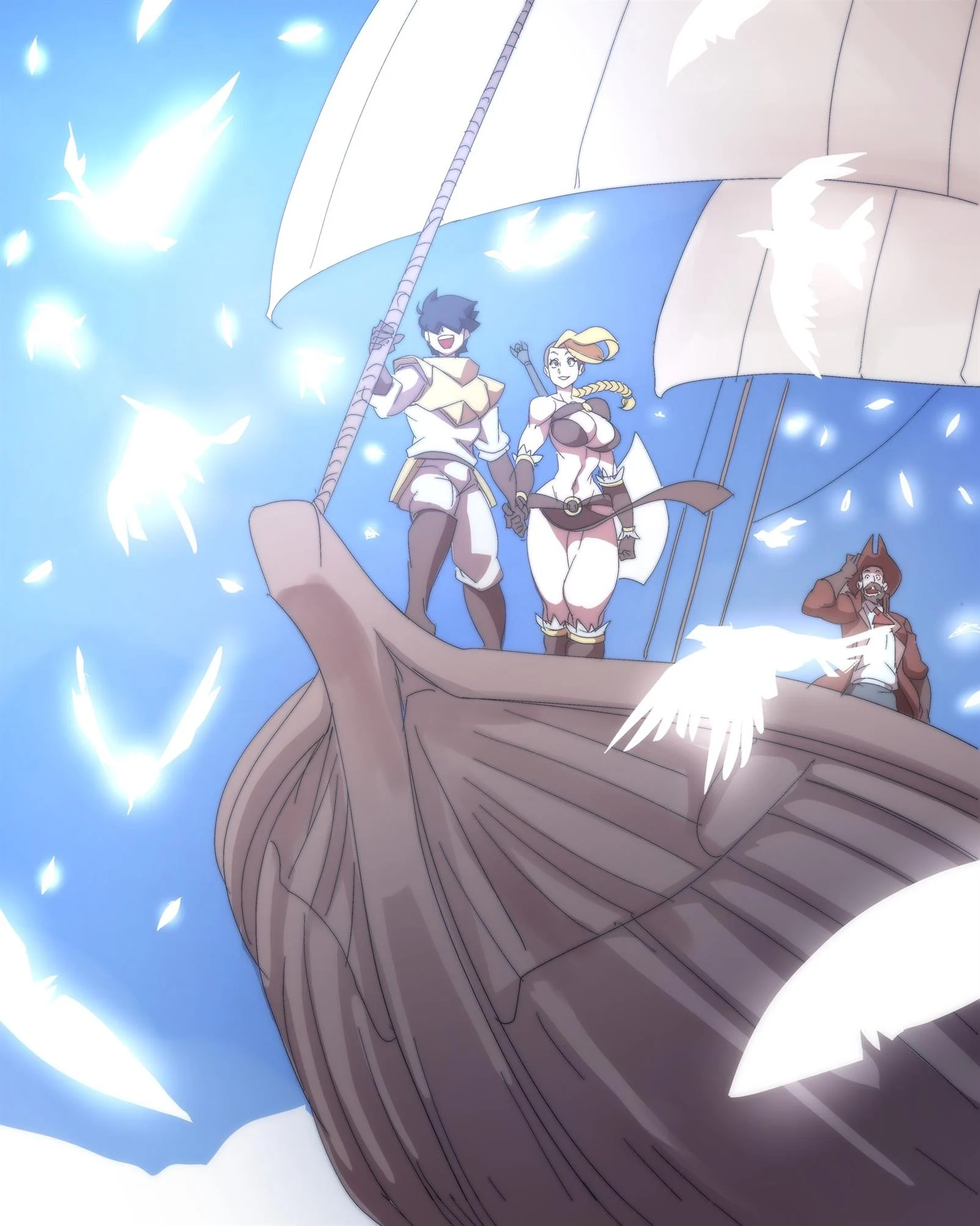 A primeira vez da ca&ccedil;adora virgem &ndash; Gozando Dentro &ndash; Hentai em Portugu&ecirc;s