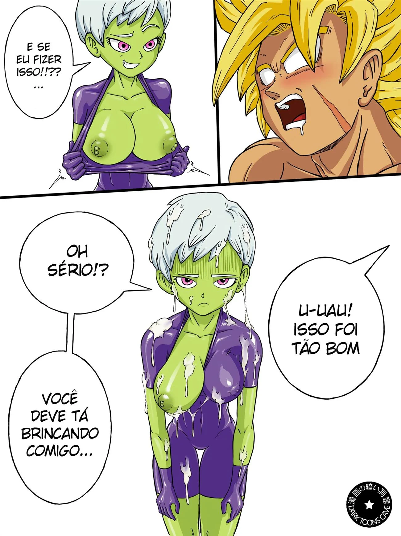 A primeira vez de Broly e Cheelai &ndash; Boquete &ndash; Legendas em PT-BR