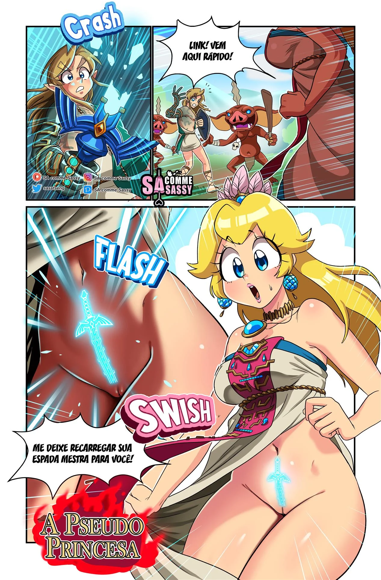 A Princesa Falsa &ndash; Loira &ndash; SuperHQ