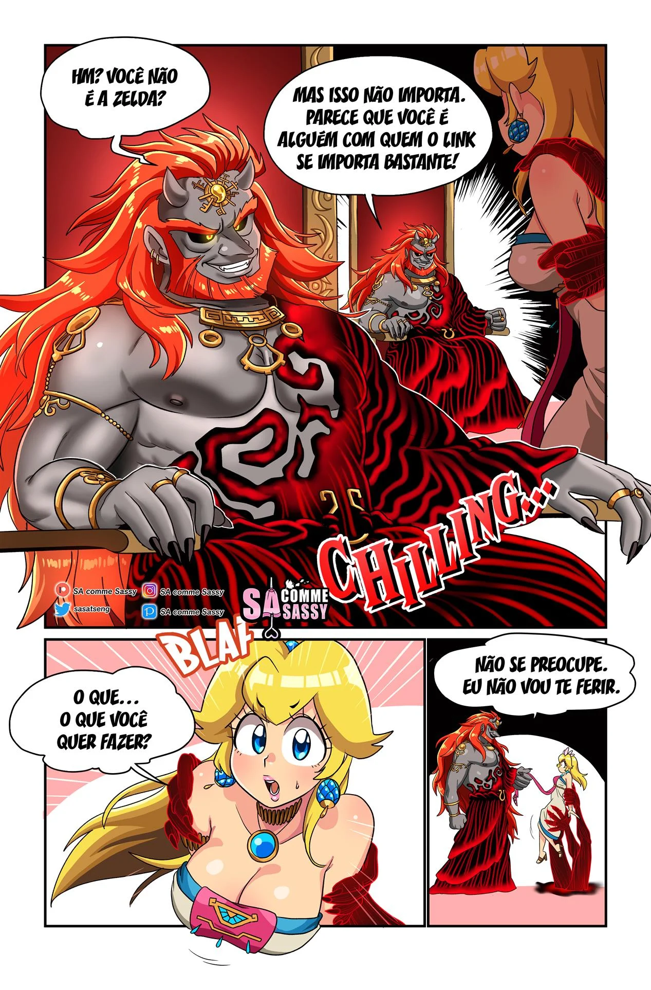 A Princesa Falsa &ndash; Loira &ndash; SuperHQ