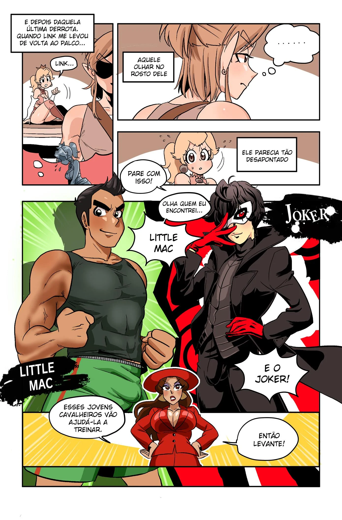 A princesa lutadora 2 &ndash; The Legend of Zelda Hentai &ndash; Sem Censura