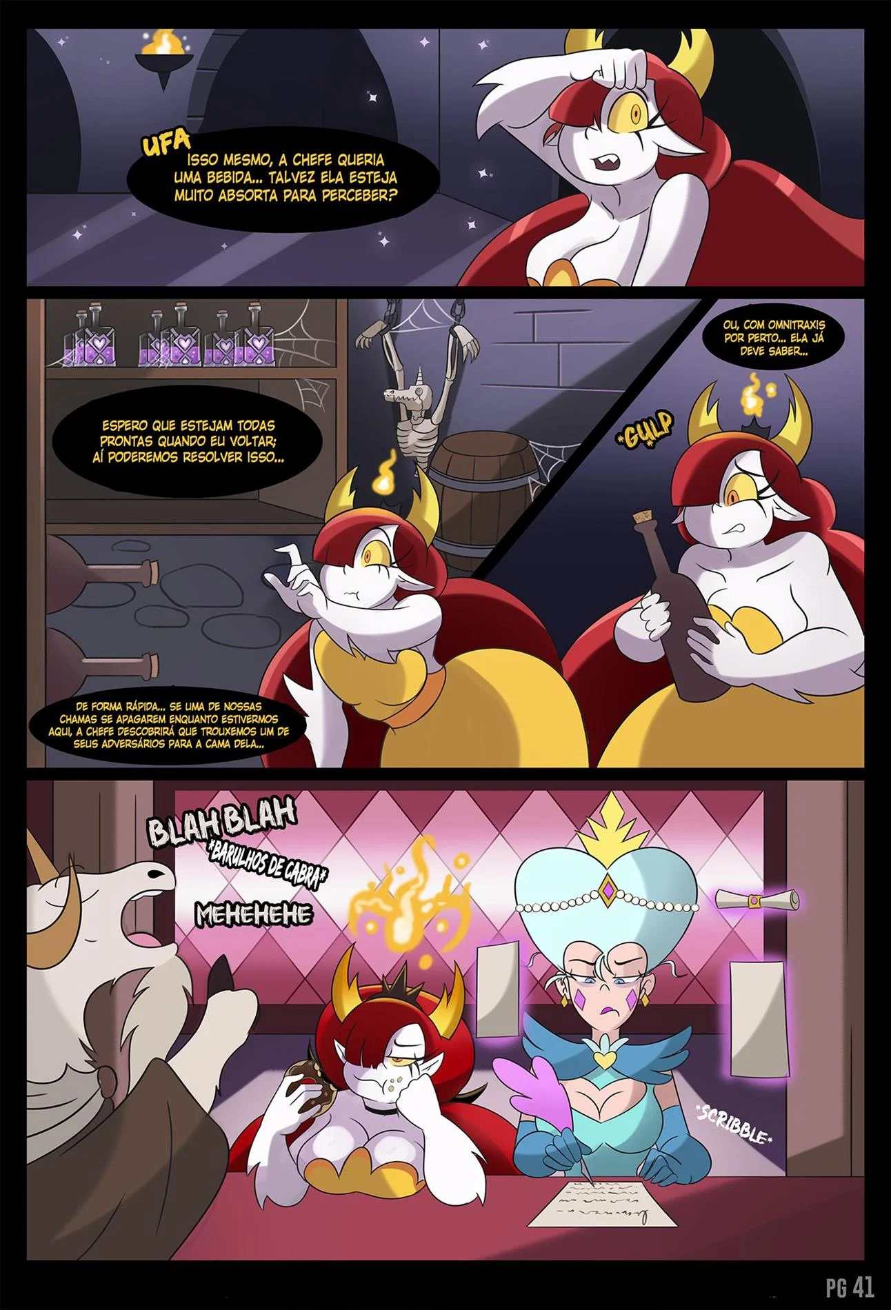 A provação de Hekapoo – Sexo Grupal – Legendas em PT-BR A provação de Hekapoo – Sexo Grupal – Legendas em PT-BR